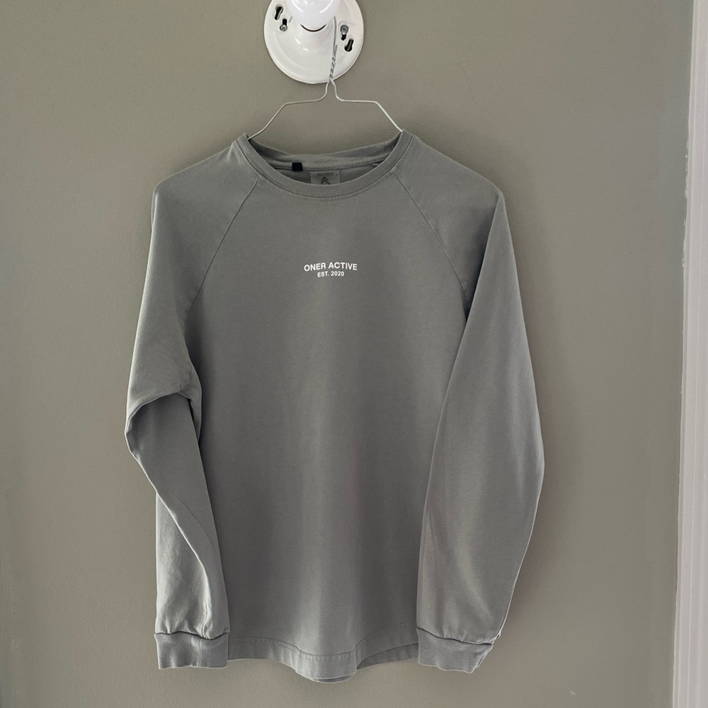 Oner Active Gray Long Sleeve Tee